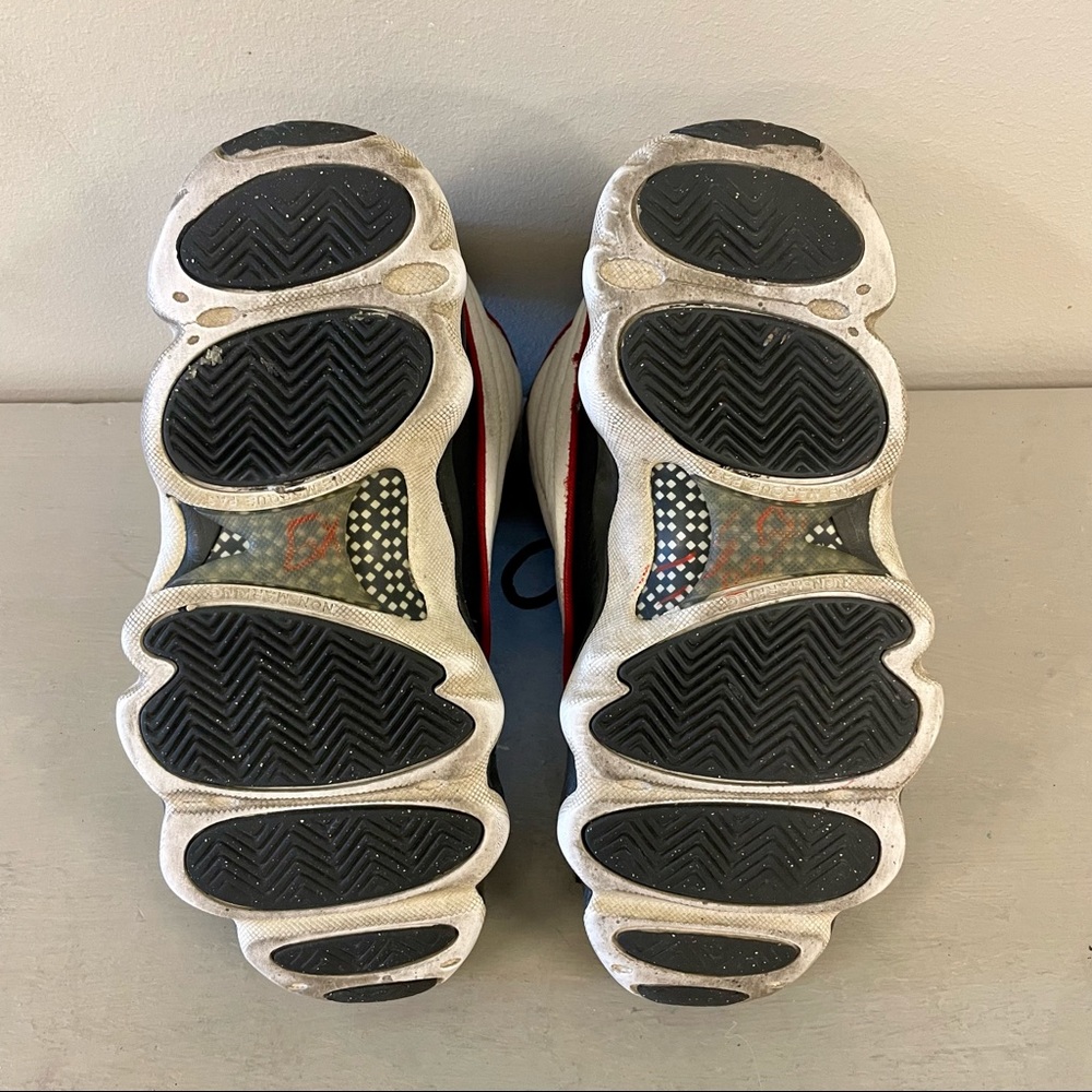 Nike Jordan Pro Strong Red White Black Basketball School Shoes - Picture 4 of 6